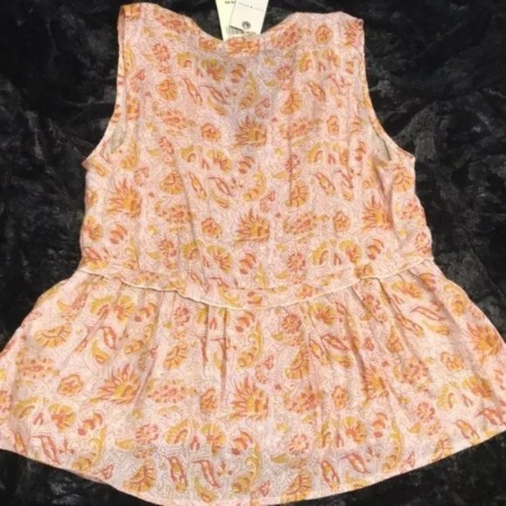 Lucky Brand Print Sleeveless Top. XS, M - Picture 7 of 14